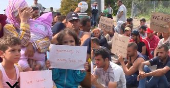 "Otwórzcie drzwi do Europy! Gdzie jest ludzkość?" Uchodźcy protestują pod węgierską granicą!