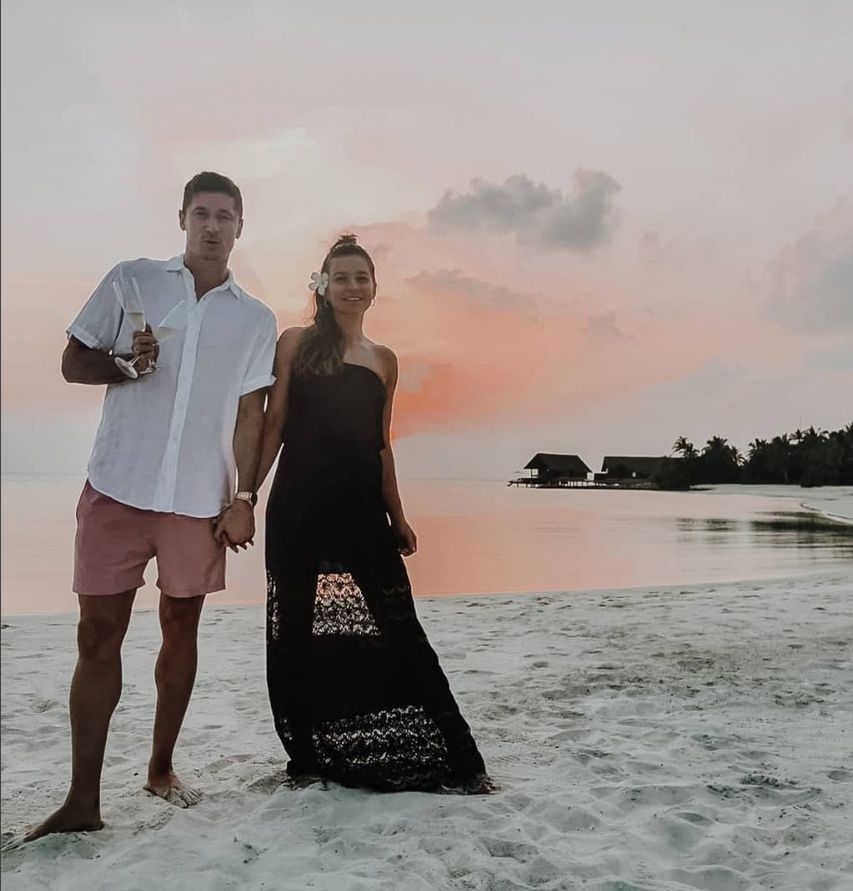 Anna i Robert Lewandowscy
