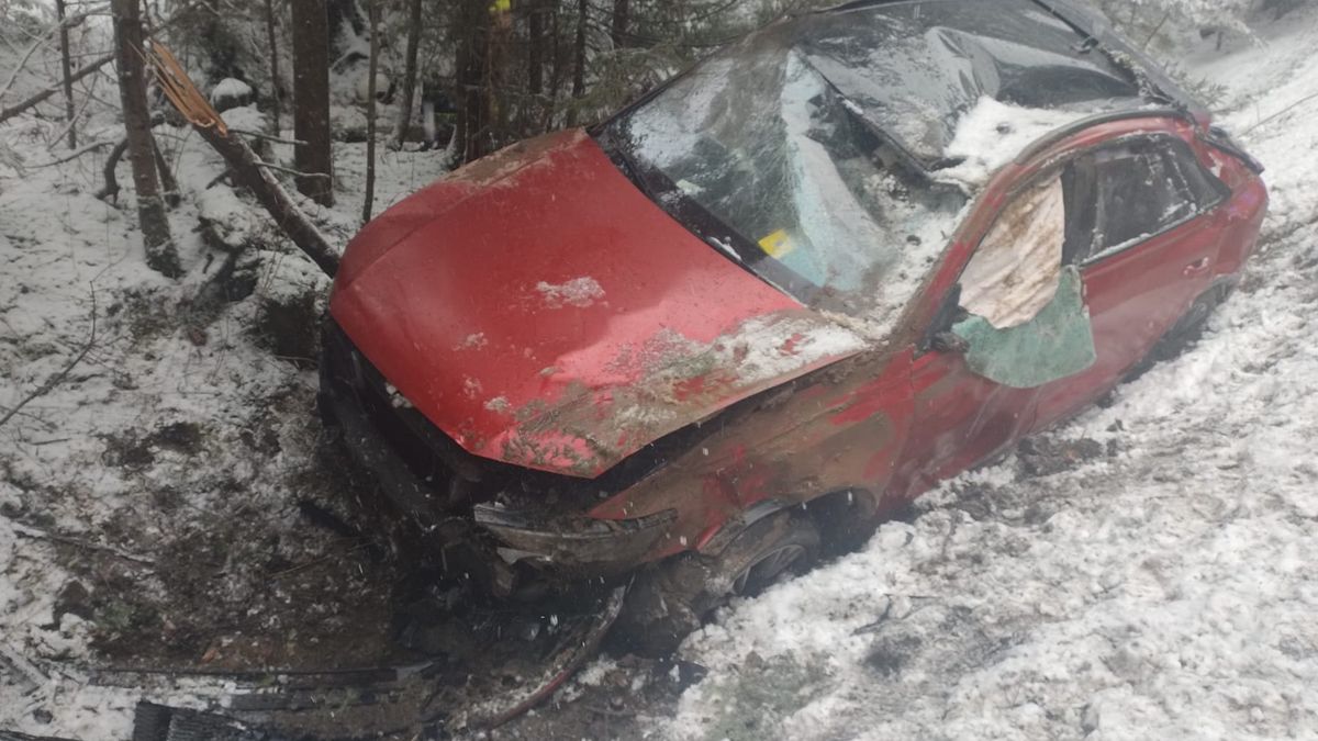 Wypadek na Podhalu. Nie żyje mężczyzna