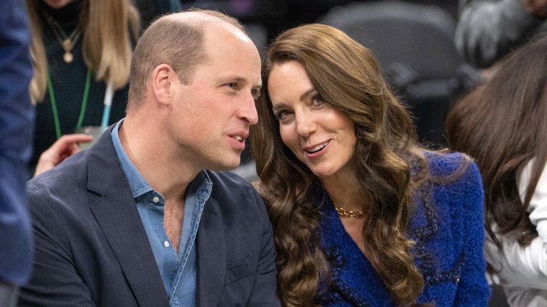 PRZEMOKNIĘTA księżna Kate i książę William w JEANSACH 