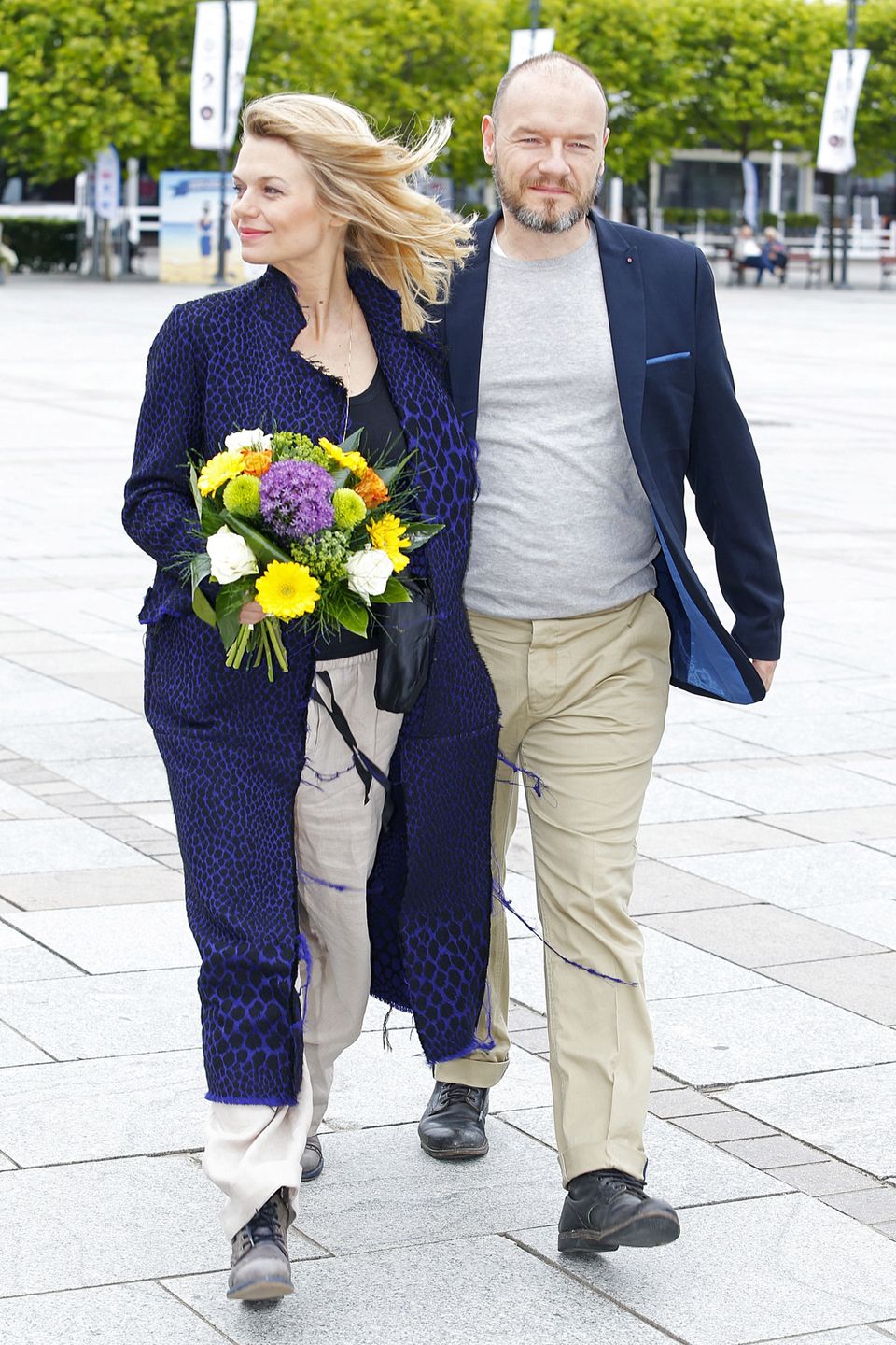 Emilia Komarnicka i Redbad Klynstra niedawno doczekali się drugiej pociechy