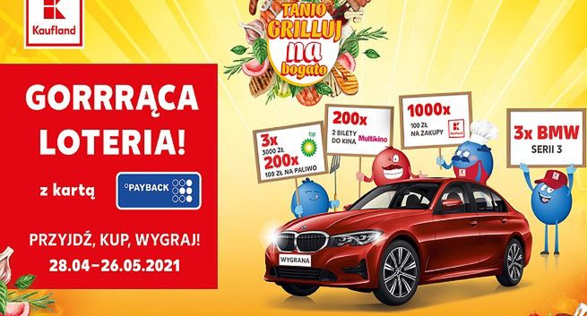BMW do wygrania w loterii Kaufland i Payback
