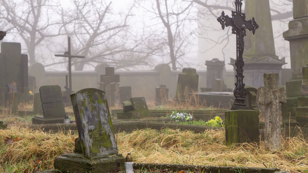 Stary cmentarz - zdjęcie ilustracyjne