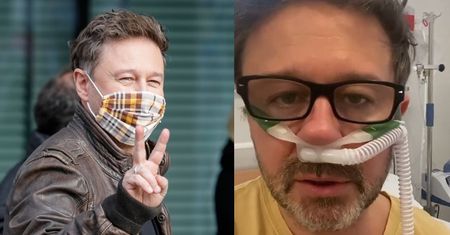 Andrzej Piaseczny opowiada o przebiegu covidu: "Ataki kaszlu doprowadzające do UTRATY PRZYTOMNOŚCI"