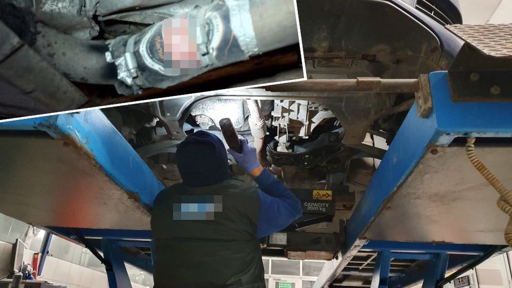 Tak, jeden z kierowców wykorzystał puszkę piwa 