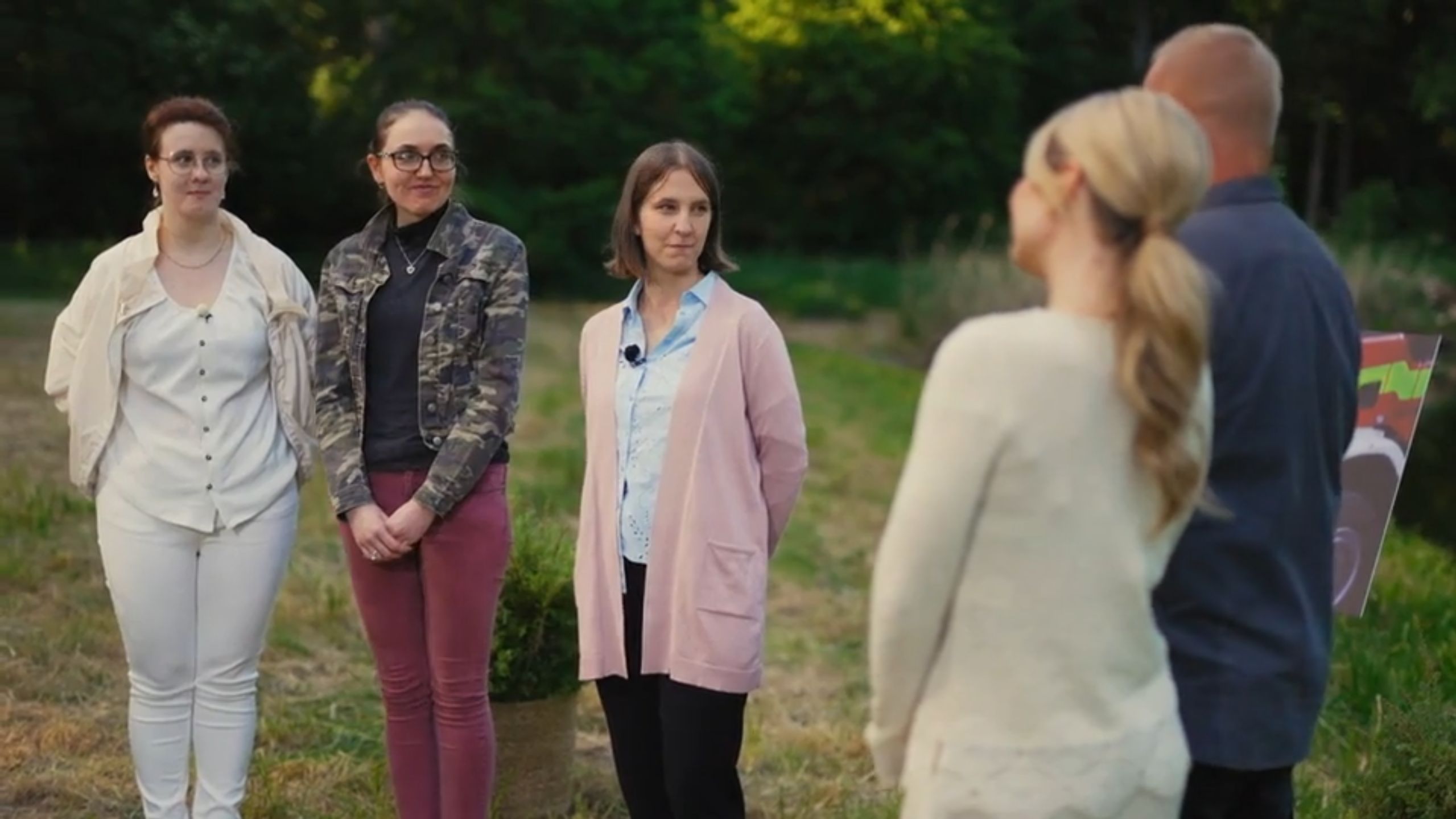 Od lewej: Gabrysia, Zuzanna, Małgorzata z "Rolnik szuka żony"