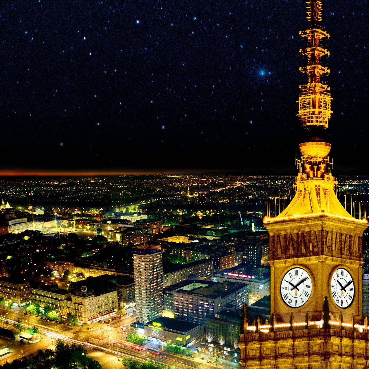 Zobacz świąteczną panoramę Warszawy
