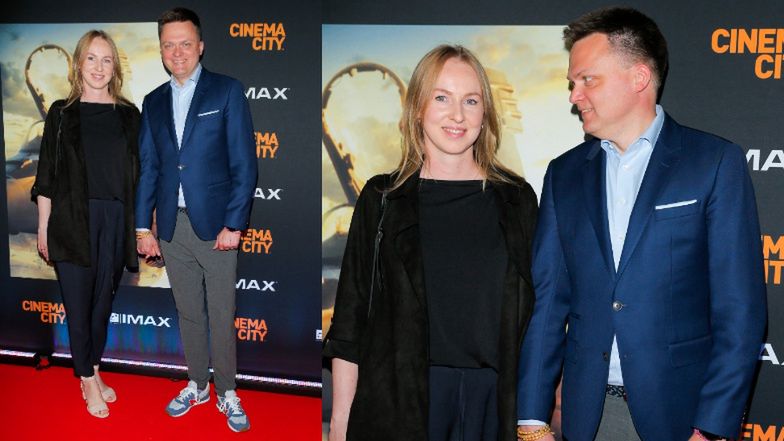 Szymon Hołownia i Urszula Brzezińska