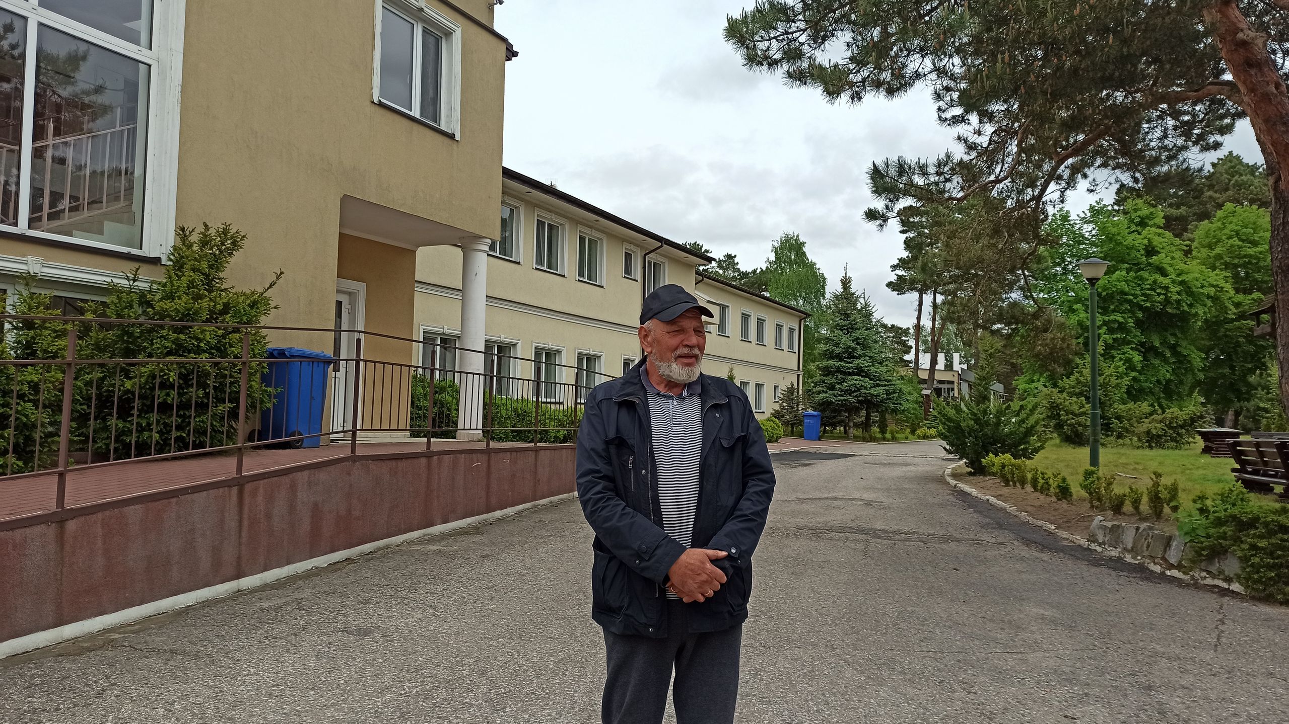 Właściciel Ośrodka Wypoczynkowego "Zacisze BIS" w Koszelówce Krzysztof Kaźmierczak
