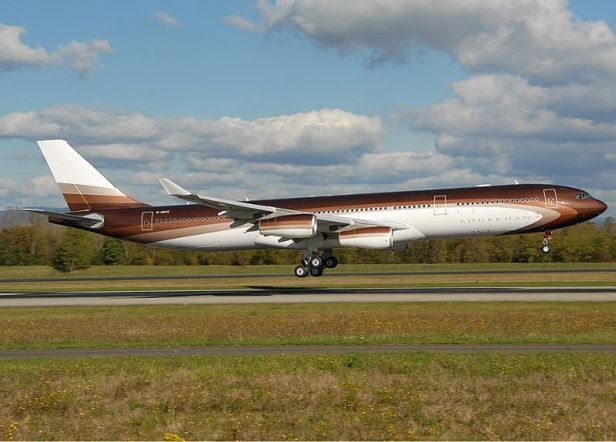 Pożegnanie z Airbusem A340 20