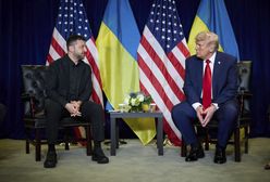 Zełenski o relacjach z Trumpem. "Pokazał, że chce wspierać Ukrainę"