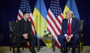 Zełenski o relacjach z Trumpem. "Pokazał, że chce wspierać Ukrainę"