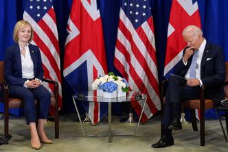 "Nie tylko ja uważałem to za błąd". Joe Biden krytycznie o planie brytyjskiej premier