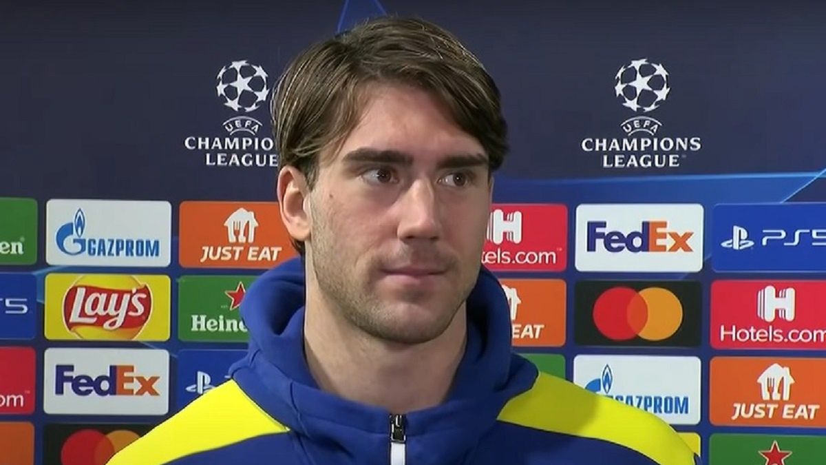 Dusan Vlahović zirytował się pytaniem dziennikarza