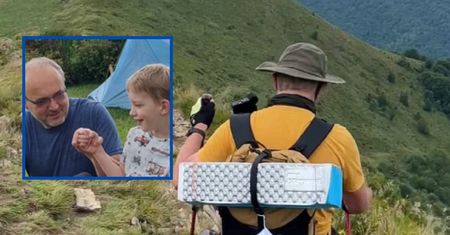 Ruszył samotnie w góry, żeby pomóc wnukowi. Nagle jego GPS zamilkł