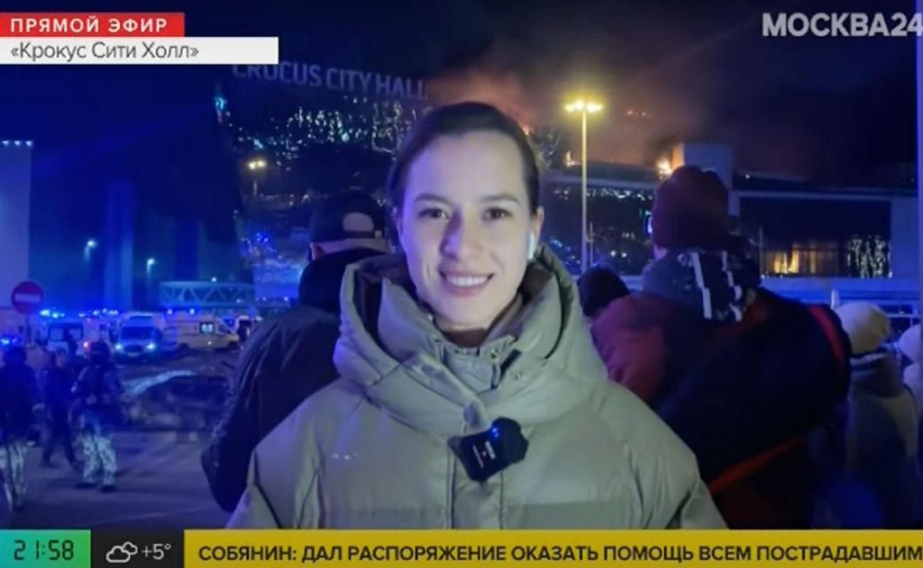 Krwawy zamach w Rosji. Dziennikarka relacjonowała go z uśmiechem na ustach
