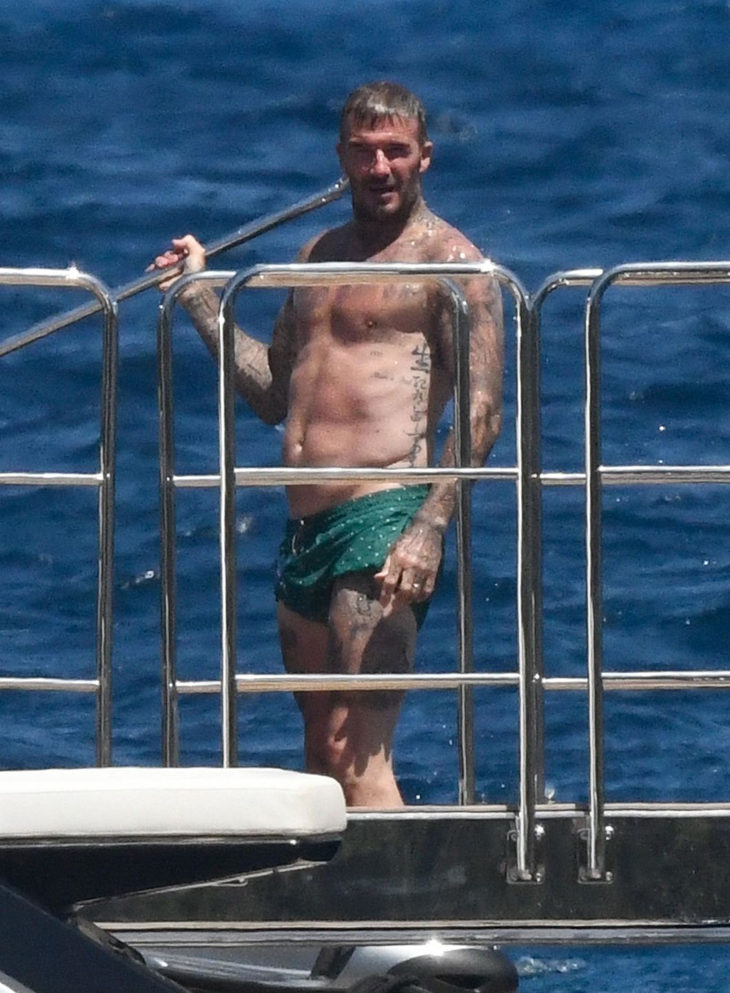 Victoria i David Beckhamowie wypoczywają na jachcie