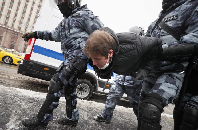 Protesty w Moskwie