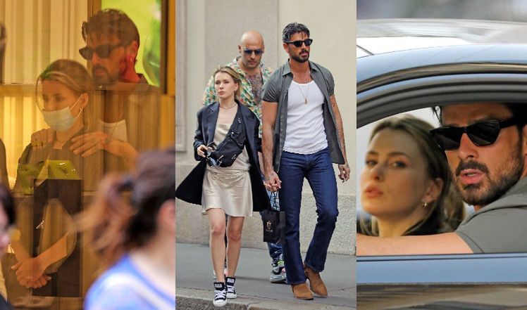 Anna Maria-Sieklucka i Michele Morrone spacerują sobie ulicami Mediolanu