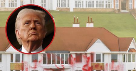 Zniszczyli pole golfowe Donalda Trumpa. Wulgarne napisy na murach