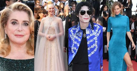 Cannes 2019: Catherine Deneuve, Małgosia Bela i sobowtór Michaela Jacksona pozują na gali zamknięcia festiwalu (ZDJĘCIA)