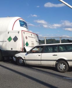 Wrocław. Wypadek na AOW. Trzeba się liczyć z utrudnieniami