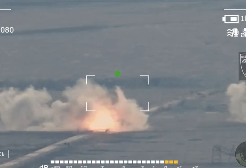 7 rosyjskich jednostek poszło z dymem. Akcja trwała kilka minut