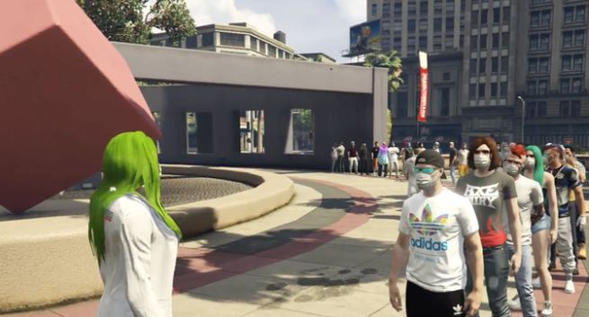 Gracze w GTA mogą zaszczepić swoje postacie przeciwko Covid-19