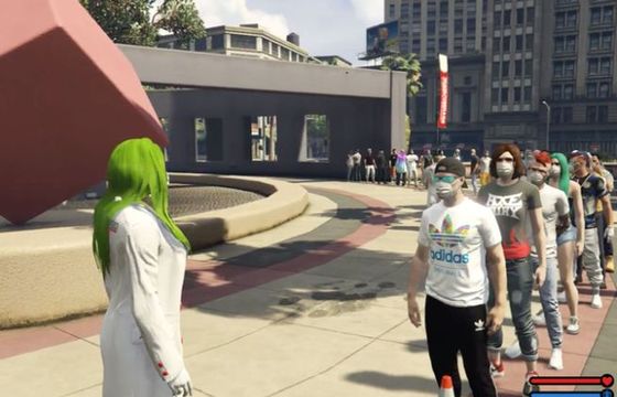 Gracze w GTA mogą zaszczepić swoje postacie przeciwko Covid-19