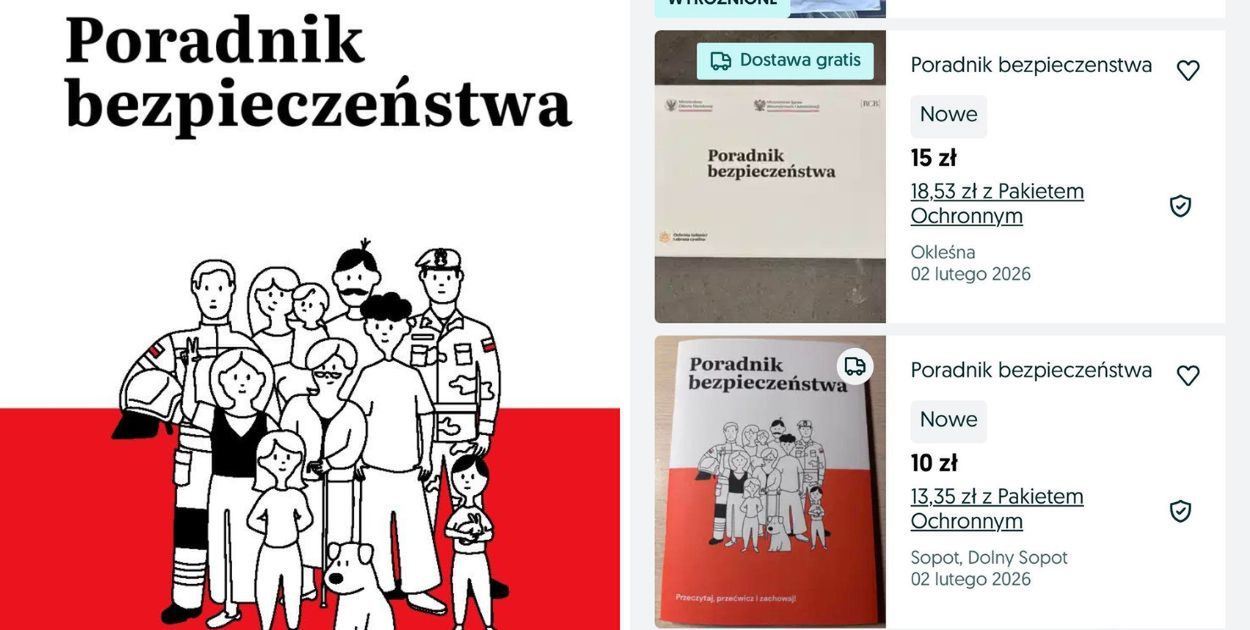 Uwaga na oszustwa "na Poradnik Bezpieczeństwa". Służby apelują o czujność!