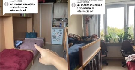 Mieszka z dzieckiem w akademiku. "Jak można tak żyć?"