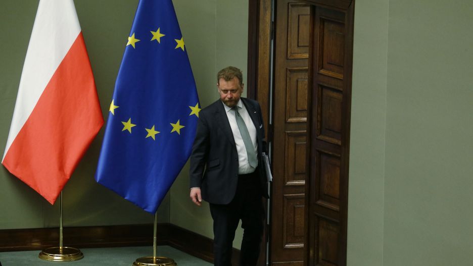 Koronawirus w Polsce. Minister zdrowia Łukasz Szumowski w Sejmie (zdj. arch.)