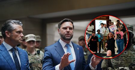 J.D. Vance pojawił się na dworcu. Został wygwizdany
