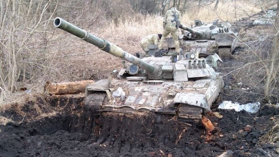 Naturalne przeszkody utrudniają działania wojsk