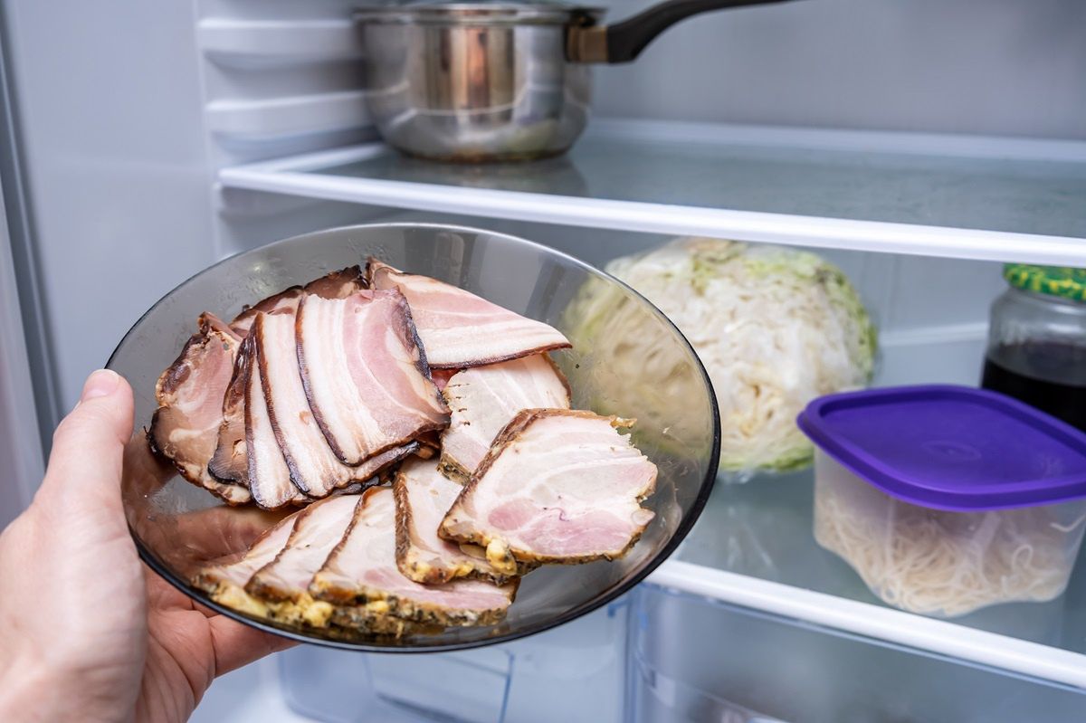 A trivial mistake in storing cold cuts.