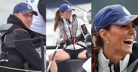 Szczęśliwa Kate i posępny William na regatach King's Cup 2019. Pasują do siebie? (ZDJĘCIA)