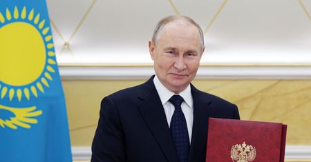 Putin odwiedził Kazachstan. Tak go przywitali