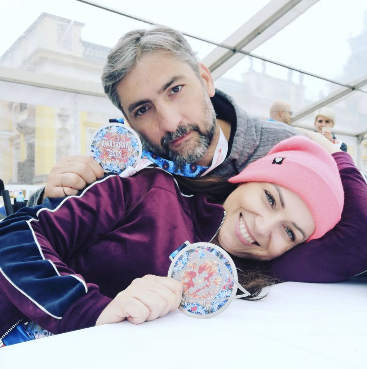 Katarzyna Pakosińska i Irakli Basilaszwili