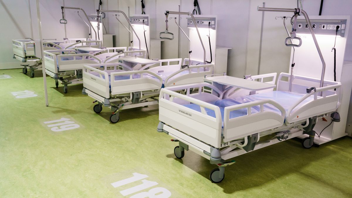 W polskich szpitalach to nie brak łóżek jest problemem