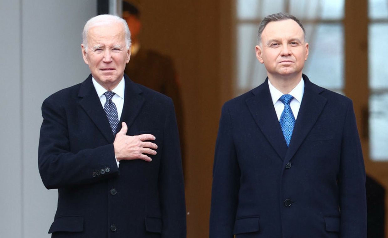 "To było niezwykłe". Tak Biden opisał akcję Polaków