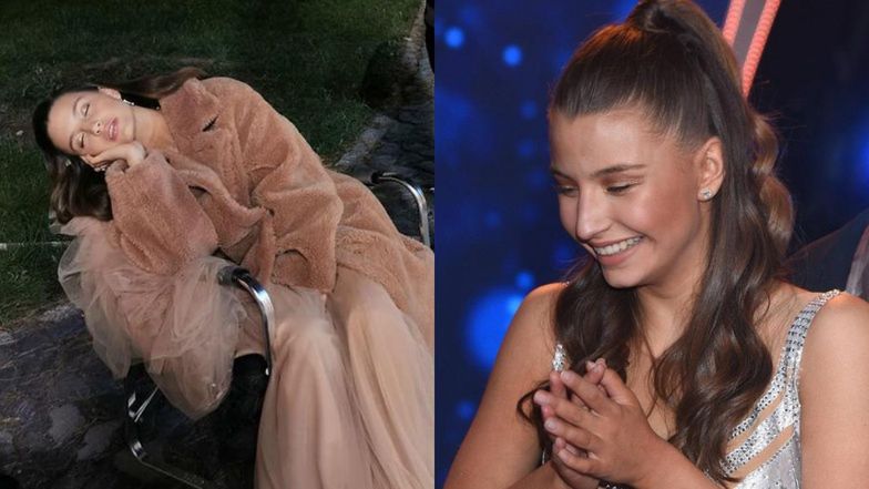 Julia Wieniawa "daje odpocząć oczom" na planie zdjęciowym