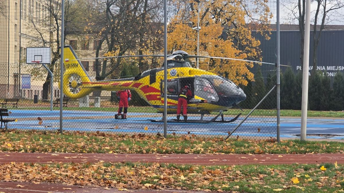 Wypadek na budowie