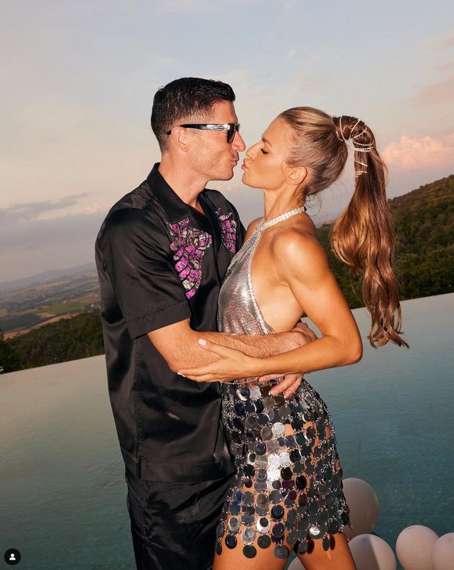 Anna i Robert Lewandowscy