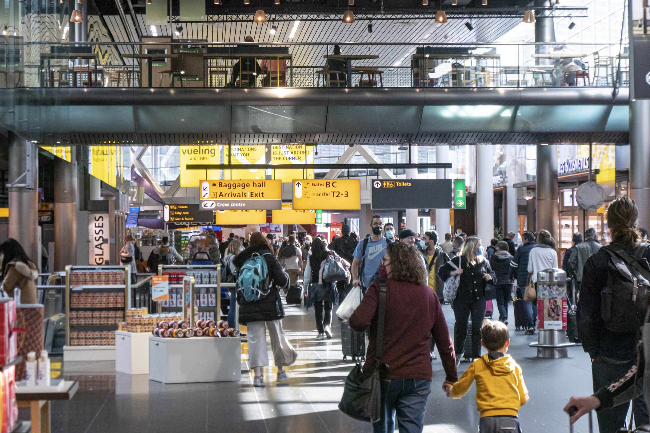 Lotnisko Schiphol w Amsterdamie 