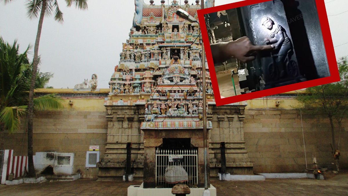 Starożytny rowerzysta w świątyni boga Sziwy. Są dokumenty