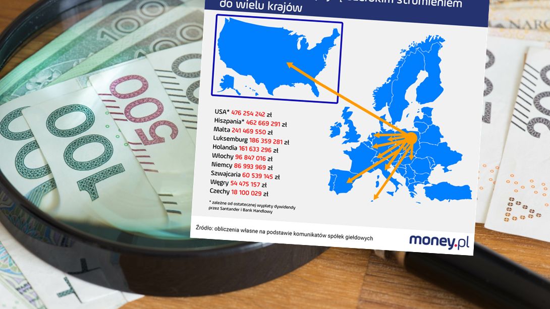 Spółki dzielą zyski. Spora część trafi za granicę