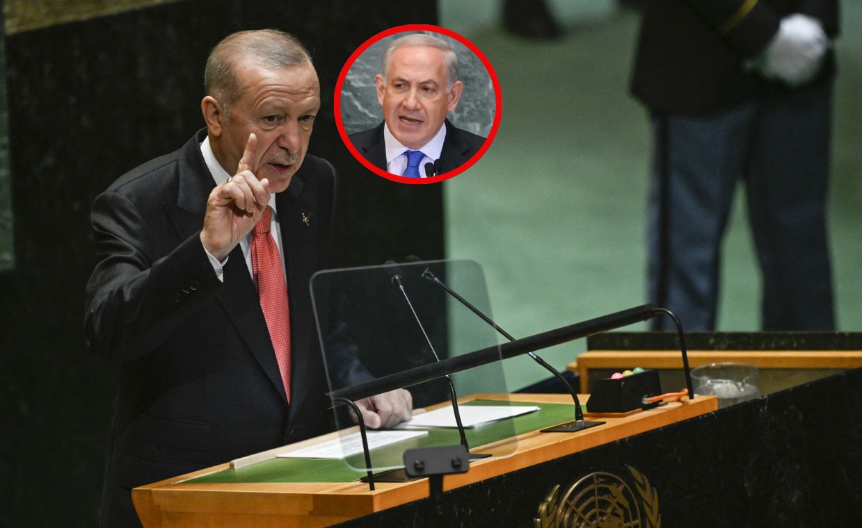 Erdogan hits Israel. Compared Netanyahu to Hitler