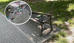 Ciągłe popijawy. Plac Kaczyńskiego wygląda jak melina