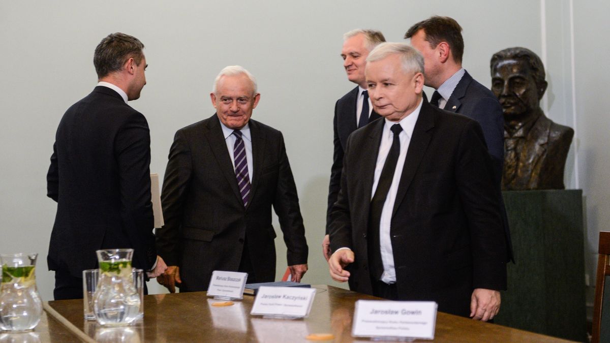 Leszek Miller i Jarosław Kaczyński
