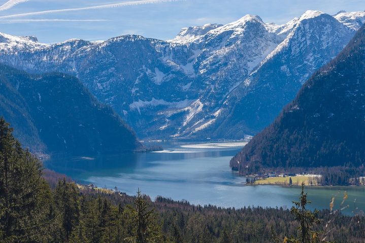 Lodowiec Hallstaetter to jeden z największych lodowców Austrii